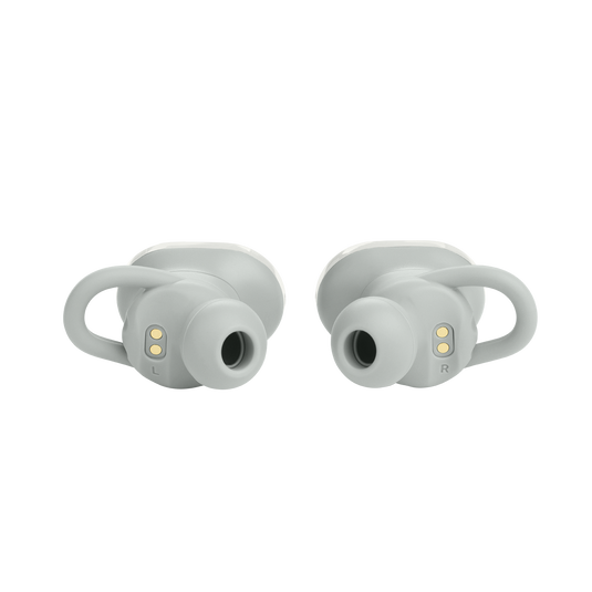 JBL Endurance Race TWS - White - Waterproof true wireless active sport earbuds - Back image number null